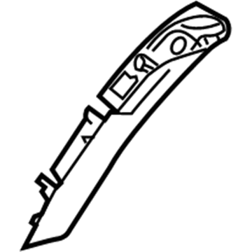 Chevy 15204512 Window Molding