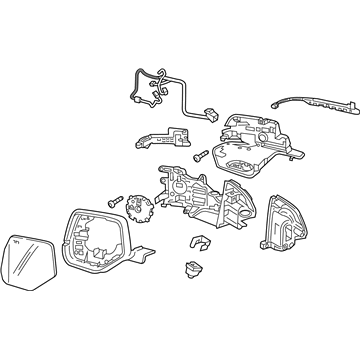 Chevy 84294302 Mirror Assembly