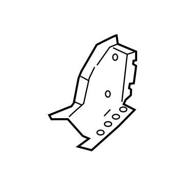 GM 84199526 Rear Extension, Driver Side GM 84199526 Rear Extension, Driver Side