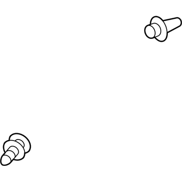 Buick 11589289 Trunk Side Trim Retainer