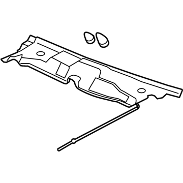 Saturn 15823452 Cowl Grille