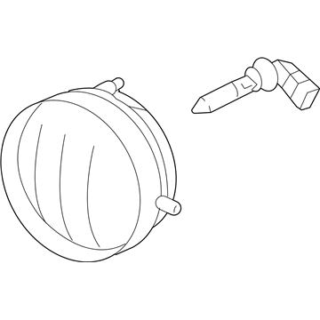 2009 Pontiac Vibe Fog Light - 88975670