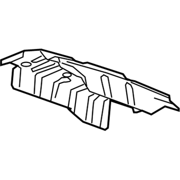 Buick Exhaust Heat Shield - 84408098