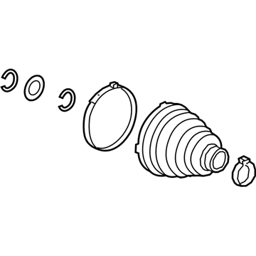 Cadillac CV Boot - 87863492