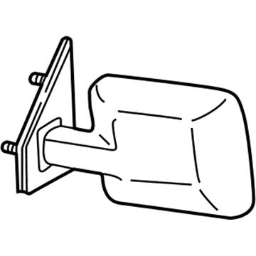 Chevy Astro Side View Mirrors - 15532457