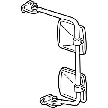 Chevy Astro Side View Mirrors - 15589132