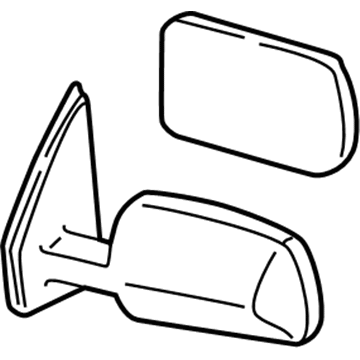 Chevy Astro Side View Mirrors - 15031781