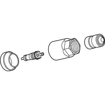 Chevy 19117460 TPMS Sensor Valve Assembly