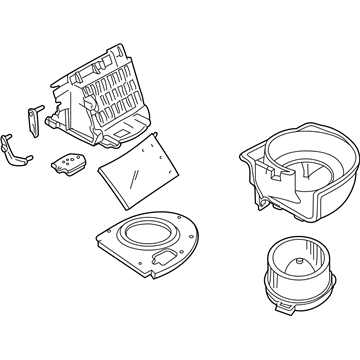 Chevy Tracker Blower Motor - 30026572