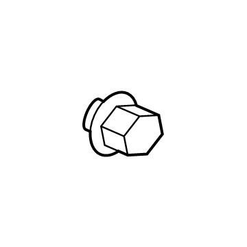 Chevy 9597846 Wheel Nut
