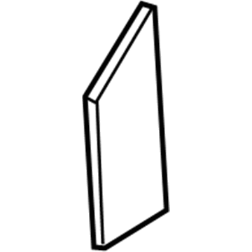 GM 22798194 Applique, Rear Driver Side