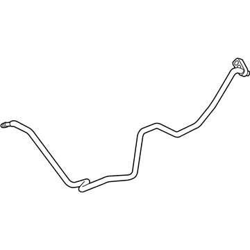 Cadillac STS Automatic Transmission Oil Cooler Line - 19129779