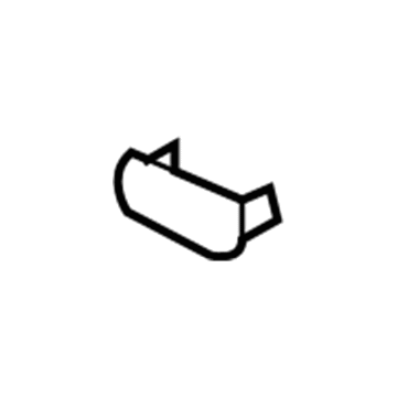 GM 25928719 Upper Center Pillar Trim Cover, Inner Driver Side GM 25928719 Upper Center Pillar Trim Cover, Inner Driver Side