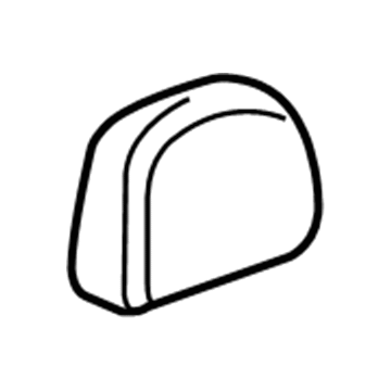 GM 89043063 Headrest Cover, Gray GM 89043063 Headrest Cover, Gray