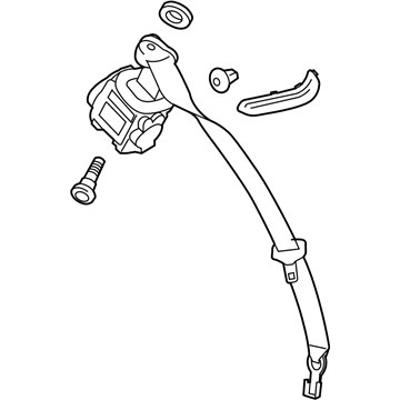 Chevy Seat Belt - 19328688