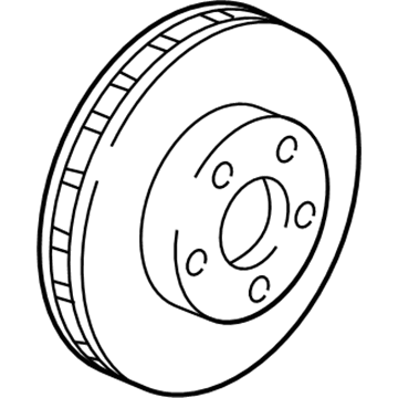 Oldsmobile Silhouette Brake Disc - 89047768