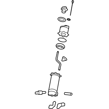 Chevy 12629423 Oil Tank