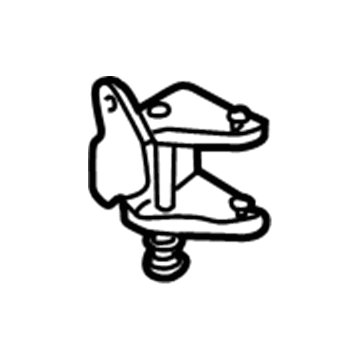 2003 Oldsmobile Bravada Door Hinge - 15981552