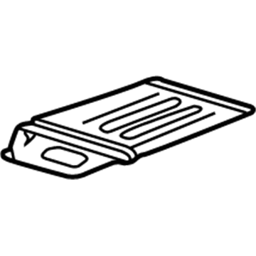 GM 20762150 Filler Panel, Rear Passenger Side GM 20762150 Filler Panel, Rear Passenger Side