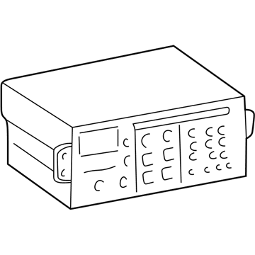 Chevy 16196204 Radio