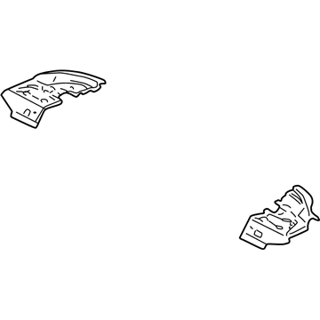 GM 10313010 Extension, Rear Passenger Side GM 10313010 Extension, Rear Passenger Side