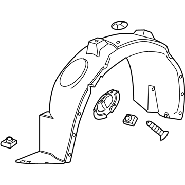 Chevy 23271691 Fender Liner