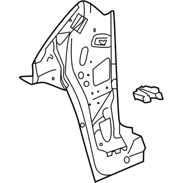 GM 84482957 Inner Hinge Pillar, Front Driver Side GM 84482957 Inner Hinge Pillar, Front Driver Side