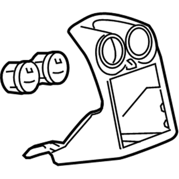 GM 20874610 Center Bezel