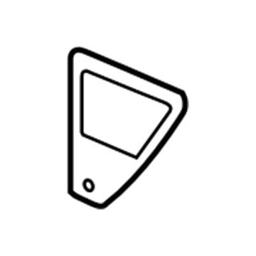 GM 15207924 Side Trim, Passenger Side