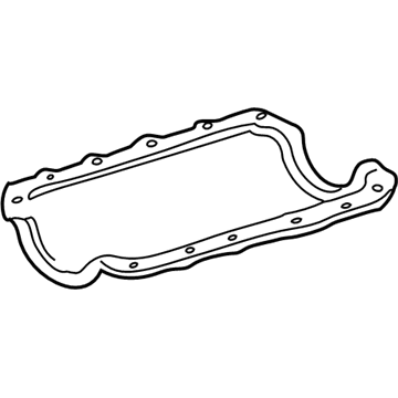 GMC Oil Pan Gasket - 14090535