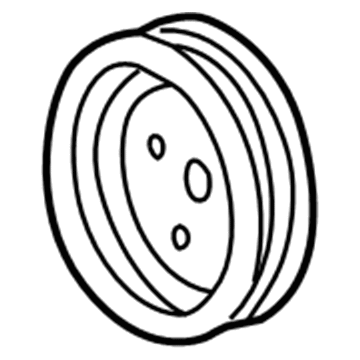 Pontiac Crankshaft Pulley - 14033107