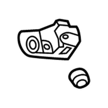 GM 22848619 Visor Bracket, Passenger Side
