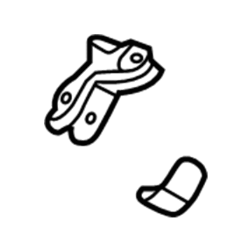 GM 23141703 Support, Black, Driver Side GM 23141703 Support, Black, Driver Side