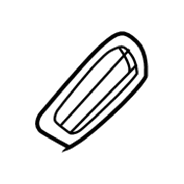 GM 22859854 Defroster Grille, Driver Side GM 22859854 Defroster Grille, Driver Side