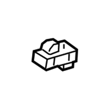 GM 84537015 Window Switch, Black, Rear GM 84537015 Window Switch, Black, Rear