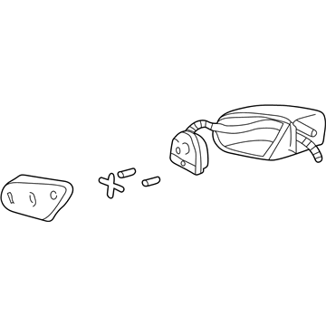 Chevy Camaro Side View Mirrors - 10279331