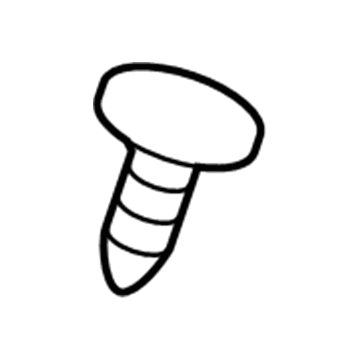 Cadillac 20699808 Emblem Screw