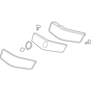 Cadillac 25844540 Grille Assembly
