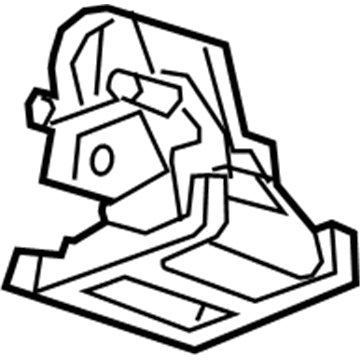 GM 22935835 Front Bracket, Driver Side