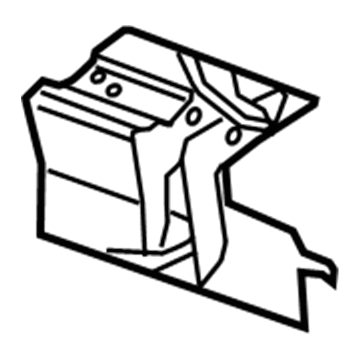 GM 23149234 Front Bracket Shield, Driver Side