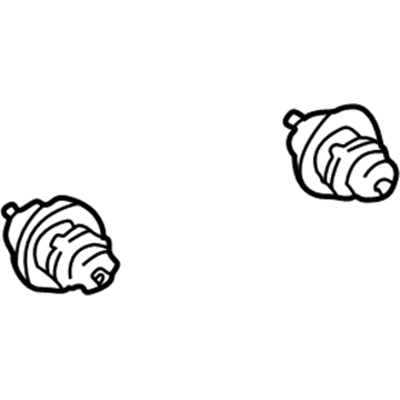 Chevy Fan Motor - 88986474