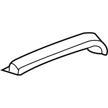 GM 15822887 Wheel Opening Molding, Outer Driver Side