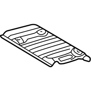 Pontiac Vibe Exhaust Heat Shield - 88970842
