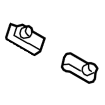 Chevy 11561740 Side Bracket U-Nut