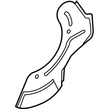 Chevy Aveo5 Brake Backing Plate - 94565915