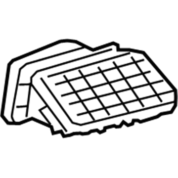 GM 26680098 Air Vent Grille, Driver Side GM 26680098 Air Vent Grille, Driver Side