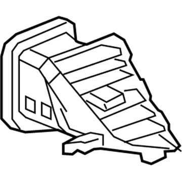 GM 26680100 Air Vent Grille, Driver Side