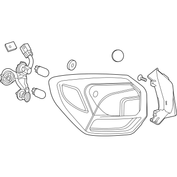 Buick 42790327 Tail Lamp