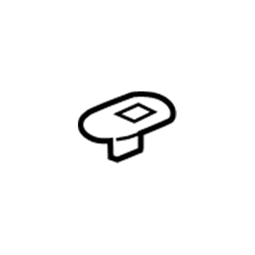 Chevy 11611367 Rear Sill Plate Clip