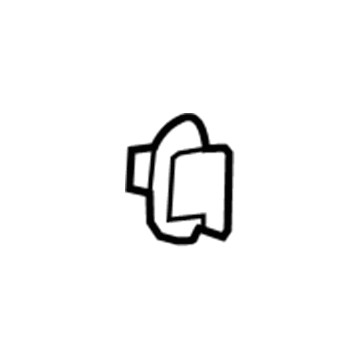 Chevy 24405739 Lower Center Pillar Trim Retainer